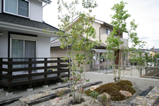 岐阜県美濃加茂市E様邸庭作り施工実績