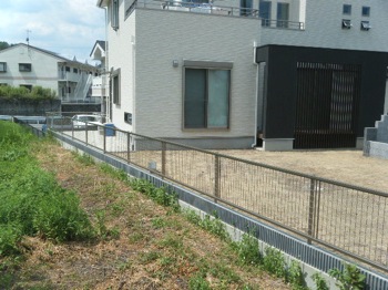 岐阜県瑞浪市T様邸 フェンス工事施工実績