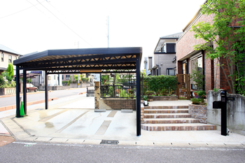 岐阜県多治見市O様邸 駐車場・カーポート工事施工実績