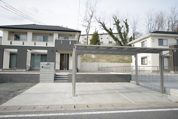 岐阜県土岐市NK様邸 駐車場工事施工実績