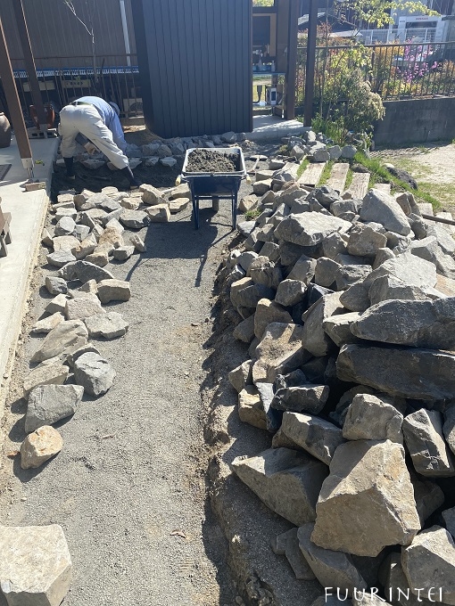 石畳と植木で造る庭 1つずつ1本ずつ丁寧に 岐阜県 多治見市 池田町 楓林庭 楓林庭 多治見 土岐 瑞浪 可児のエクステリア外構工事 石畳と植木で造る庭 1つずつ1本ずつ丁寧に 岐阜県 多治見市 池田町 楓林庭 楓林庭 多治見 土岐 瑞浪 可児のエクステリア外構工事